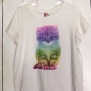 Rainbow Cat T Shirt